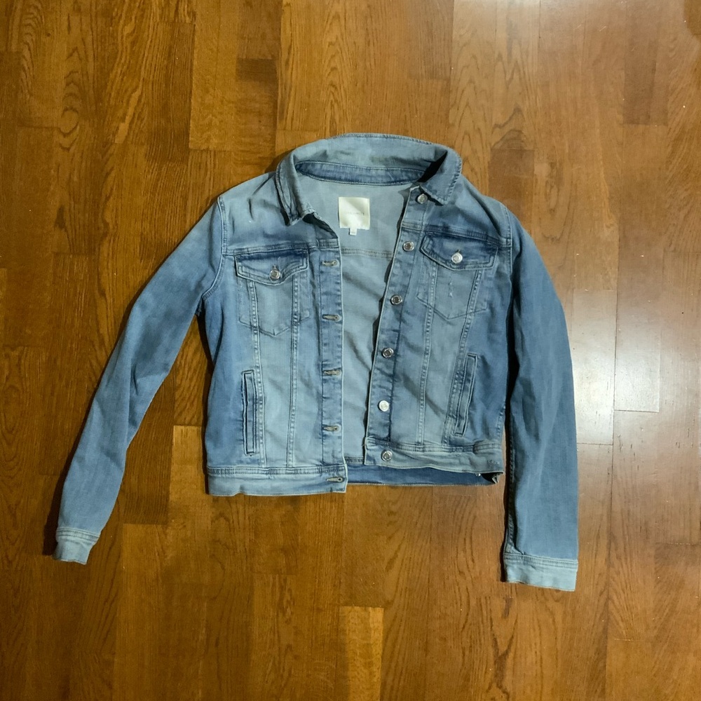 Dynamite Womens Light Blue Jean Jacket